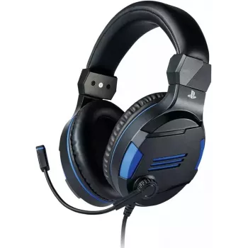 NACON Bigben Gaming-Headset mit Mikrofon PS4 V3 Schwarz/Blau