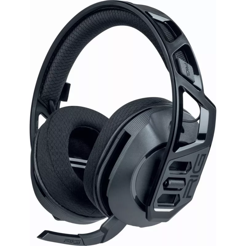 NACON RIG 600 PRO HS Kabelloses Gaming-Headset 2.4GHz/Bluetooth 5.1, 40mm, 24h Akku, Schwarz