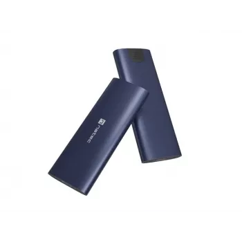 NATEC Externes SSD-Gehäuse RHINO M.2 NVMe USB-C 3.2 Steel Navy