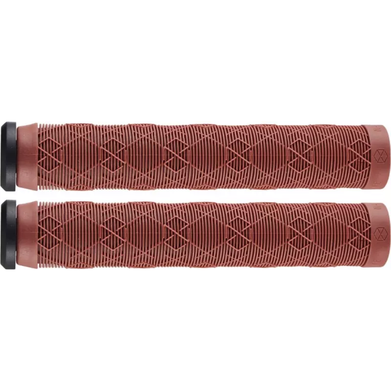 Native Emblem Grips Grey - Stunt Scooter Griffe mit Lenkerenden