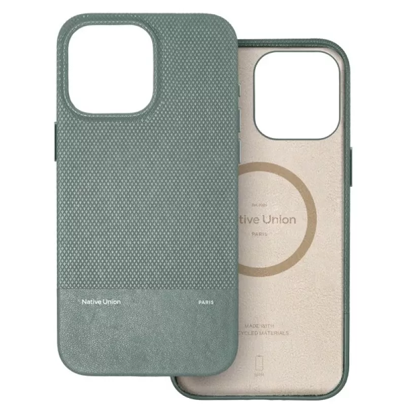 Native Union (RE)Classic Case für iPhone 16 Pro Max mit MagSafe - Slate Green