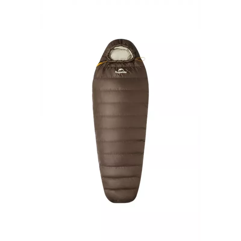 NATUREHIKE Snowbird Duck Down 400 L Schlafsack Dunkelbraun