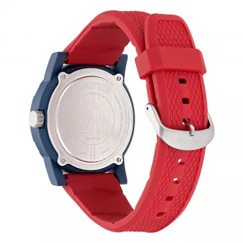 Nautica Atlantic Herren Quarz Analog Uhr NAPATF204 Blaues Zifferblatt Blaues Silikonband 42,5mm