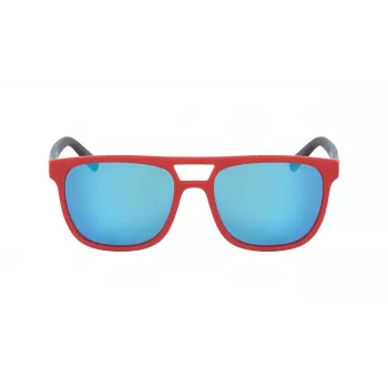 Nautica Herren N3633SP-610 Rechteckige Polarisierte Sonnenbrille - Havana/Braun