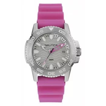 Nautica Herren NAI12533G Analog Quarzuhr 42mm blaues Zifferblatt blaues Silikonband