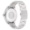 Nautica Herren Quarz Analog Uhr NAPFWS307 44mm Blaues Zifferblatt Blaues Silikonband