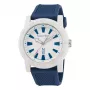 Nautica Herrenuhr NAPATF201 44mm Edelstahl Quarz Analog Schwarz Zifferblatt Silikonband