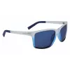 NAUTICA N3644SP-471 Herren Polarized Rechteckige Sonnenbrille Matt Schwarz/Grau 62mm