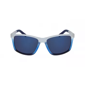 NAUTICA N3644SP-471 Herren Polarized Rechteckige Sonnenbrille Matt Schwarz/Grau 62mm