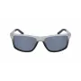 Nautica N3651SP-071 Herren Polarized Pilot Sonnenbrille - Schwarzer Rahmen Graue Gläser 62mm