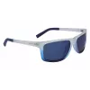 Nautica N3651SP-471 Herren Polarized Rechteck-Sonnenbrille - Schwarz