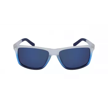 Nautica N3651SP-471 Herren Polarized Rechteck-Sonnenbrille - Schwarz