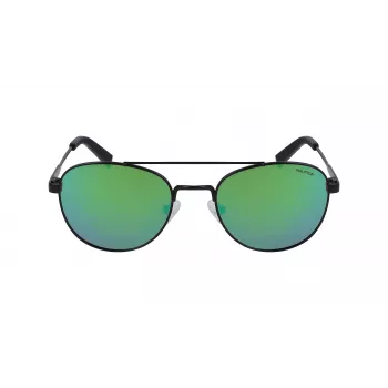 Nautica N4641SP-005 Herren Polarized Sonnenbrille - Schwarzer Rahmen, Graue Gläser
