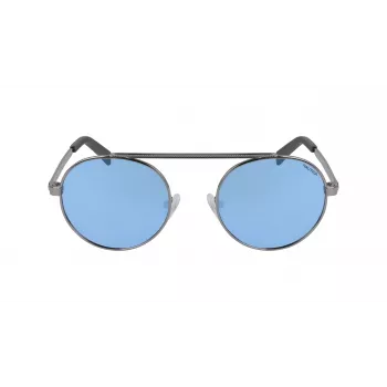 Nautica N4643SP-035 Herren Polarized Sonnenbrille - Schwarzer Rahmen Graue Gläser 51mm