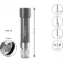 Navilock GNSS-Antenne N-Anschluss 18 dB aktiv Außenbereich Grau 10 cm (60738)