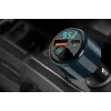 NAVITEL BHF05 MAX Multifunktionaler FM-Transmitter mit Bluetooth 5.0, USB-Anschluss, Freisprecheinrichtung, LED-Display, QC3.0-Schnellladung