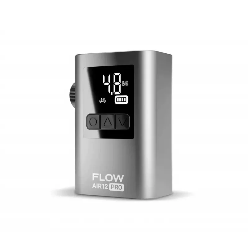 Navitel Flow Air12 Pro Kompakter Luftkompressor 150 PSI Digitaler Reifenfüller mit LED-Licht und Aufbewahrungstasche
