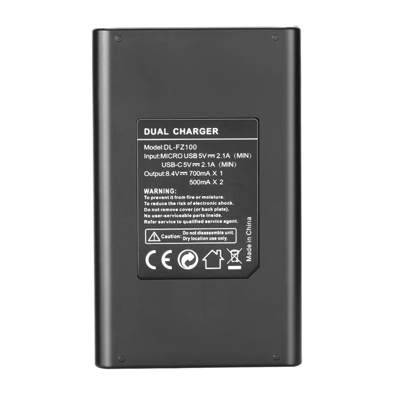 NEEWER DL-FZ100 Dual Battery Charger für NP-FZ100-S Akkus