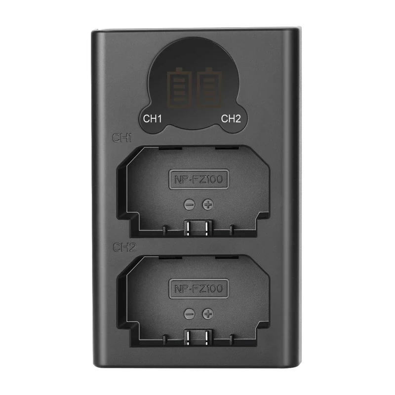 NEEWER DL-FZ100 Dual Battery Charger für NP-FZ100-S Akkus