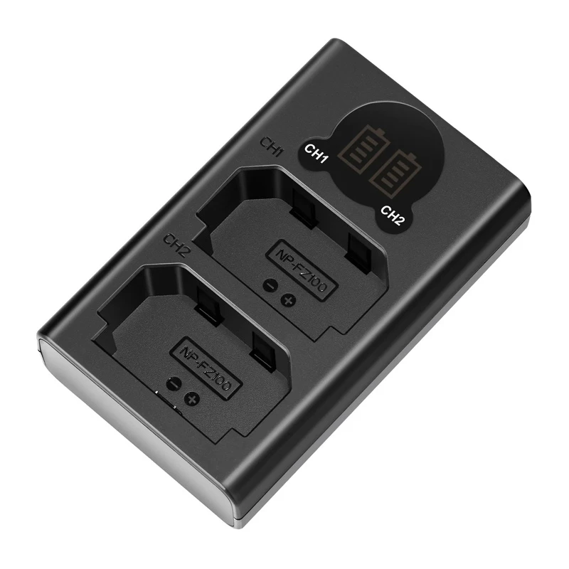 NEEWER DL-FZ100 Dual Battery Charger für NP-FZ100-S Akkus