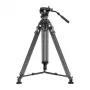 Neewer LL55 Carbon Fiber Video Tripod mit Ölkopf und Schnellspannverschluss