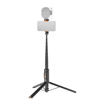 NEEWER PA992 Selfie Stick mit Schnellspann-Halterung (Schwarz)