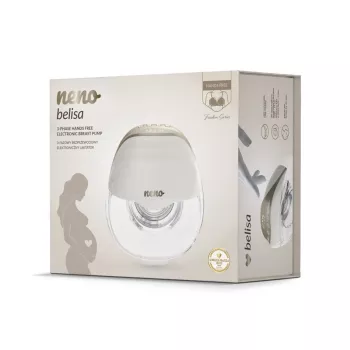 NENO BELISA 3-Phasen kabellose freihändige elektronische Milchpumpe mit Etui