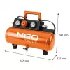 NEO TOOLS 04-620 Ölgeschmierter Luftkompressor 24L 1,5kW 8bar 200L/min