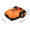 NEO Tools 04-621 40V bürstenloser Akku-Rasenmäher mit 40L Grasfangkorb und Mulchfunktion