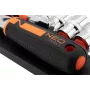 NEO Tools 10-030 219-teiliger Steckschlüssel- und Schraubenschlüsselsatz mit 1/4 Zoll, 3/8 Zoll, 1/2 Zoll Antrieb, Ratschen, Bits und Zubehör im Kunststoffkoffer