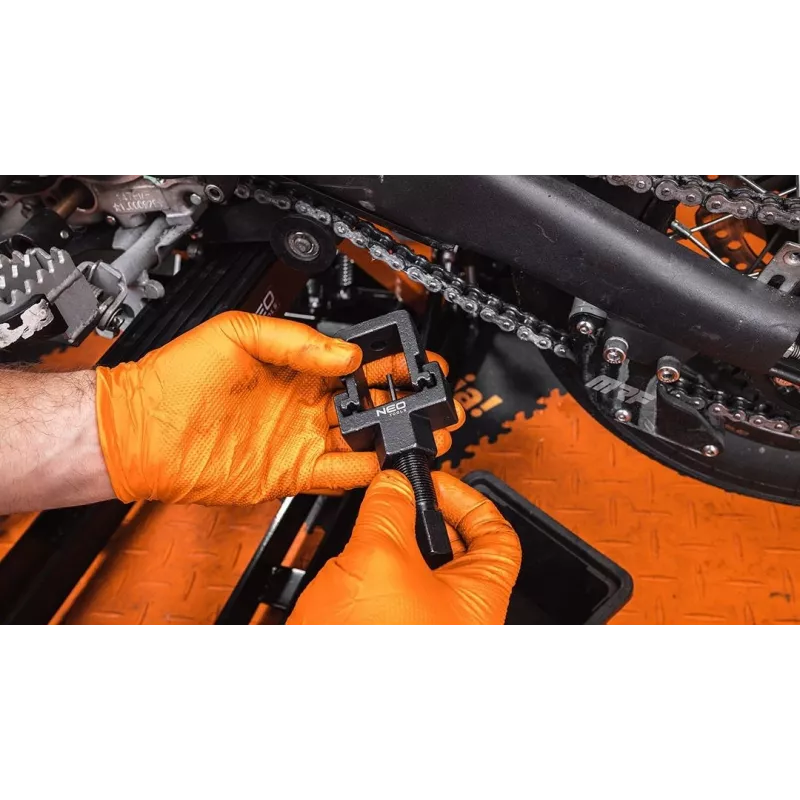 NEO TOOLS 10-505 Automatische Ratschen-Crimpzange für isolierte, nicht isolierte Kabelschuhe und Aderendhülsen 0,5-10 mm²