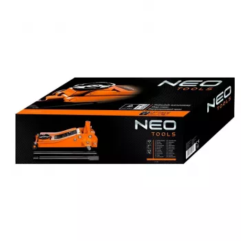 NEO TOOLS 11-731 Niedrigprofil-Hydraulik-Wagenheber 2,5 Tonnen