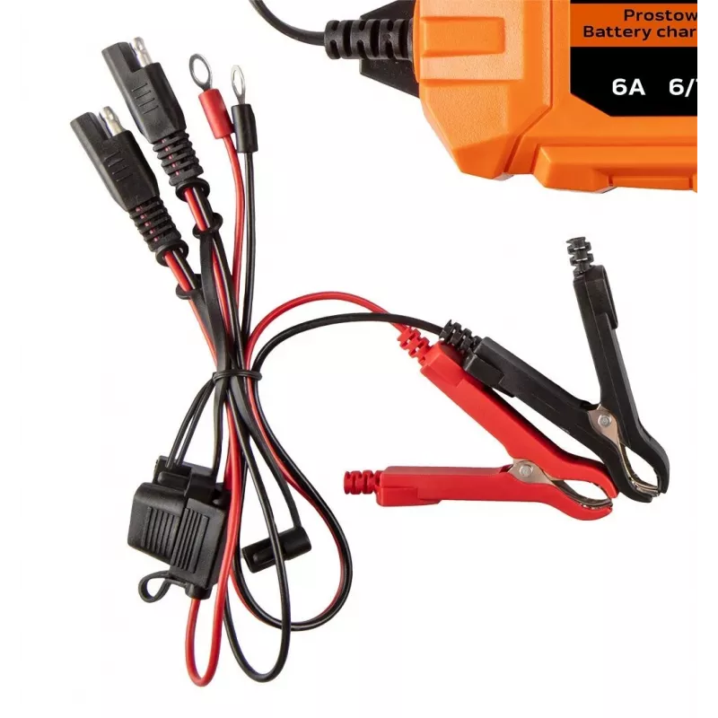 NEO Tools 11-892-1 Krokodilklemmen für Fahrzeugbatterieladegeräte, 15 A, 12 V/24 V, Paar