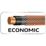 NEO TOOLS 15-804 Gartenschlauch 20 m, 1/2 inch, 3-lagig PVC, Kreuzgeflecht Polyester, 8 bar, UV- & Algenresistent, Grün