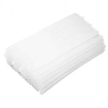 NEO Tools 17-155 Hot Melt Klebestifte 11,2 mm x 200 mm, 1 kg Packung, transparentes EVA, hohe Haftung, schnelle Aushärtung