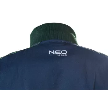 NEO Tools 81-216-L Arbeitsjacke Größe L Grau/Schwarz