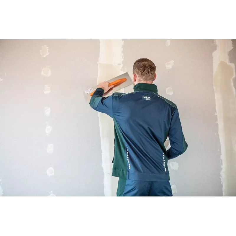NEO TOOLS 81-216-XXL Arbeitsjacke Grau/Grün