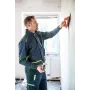 NEO Tools 81-216-XXXL Herren-Arbeitsjacke, Grau/Grün, 65% Polyester 35% Baumwolle, 245 g/m², 7 Taschen, verstärkte Ellbogen & Schultern, reflektierende Elemente, EN ISO 13688:2013