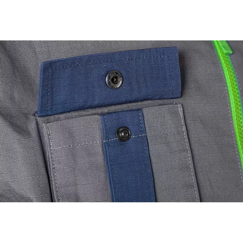 NEO Tools 81-217-M Arbeitsjacke, Größe M, Grau/Orange, EN ISO 13688