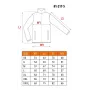 NEO Tools 81-217-S Arbeitsjacke mit Reflexelementen, Grau/Schwarz/Orange, Größe S