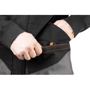 NEO TOOLS 81-218-XXXL Arbeitsjacke Schwarz Orange XXXL