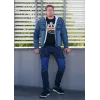 NEO Tools 81-228-M Schutzhose mit CORDURA®-Knieverstärkung, 10 Taschen, Grau/Schwarz, Größe M
