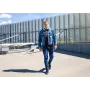 NEO Tools 81-228-XXXL Schutzhose - Grau/Schwarz, 65% Polyester 35% Baumwolle, 267 g/m², 10 Taschen, Knieschutztaschen, EN ISO 13688:2013