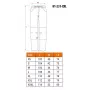 NEO TOOLS 81-231-XXL Schutzhose Grau/Schwarz