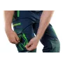 NEO Tools 81-246-XXL Herren-Arbeitshose mit Knieschutztaschen, Grau/Schwarz, Größe XXL