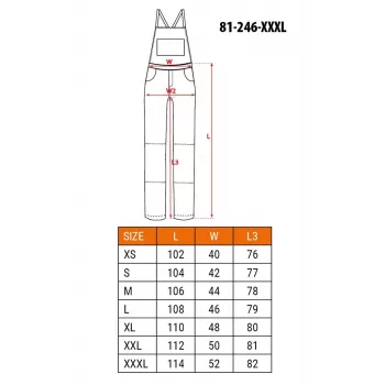 NEO Tools 81-246-XXXL Arbeitskleidung - Grau/Grün, 65% Polyester 35% Baumwolle, 267 g/m², dreifach genäht, CE-zertifiziert