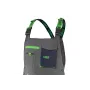 NEO Tools 81-247-L Herren-Arbeitshose mit Knieschonern, Grau/Grün, Größe L