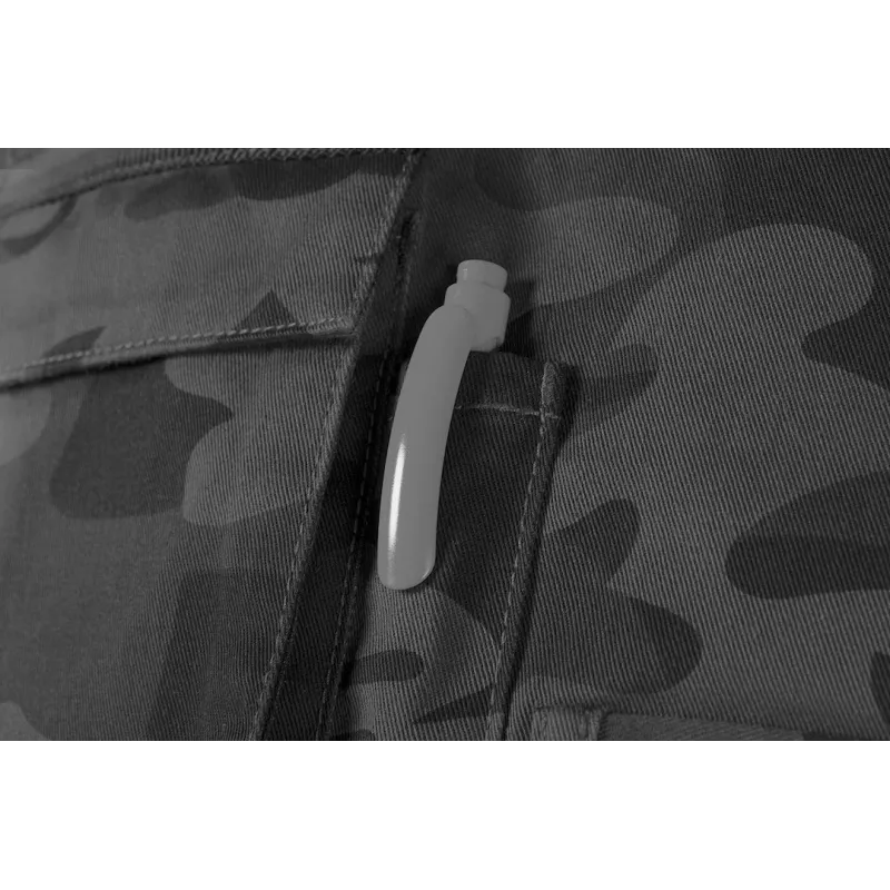 NEO Tools 81-252-XXXL Arbeitshose – verstärkt, reflektierend, Multi-Pocket, Grau/Schwarz, Größe XXXL