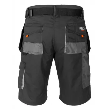 NEO Tools 81-270-XL Schutz-Arbeitshose, Grau/Schwarz, Größe XL, 9 Taschen, EN ISO 13688