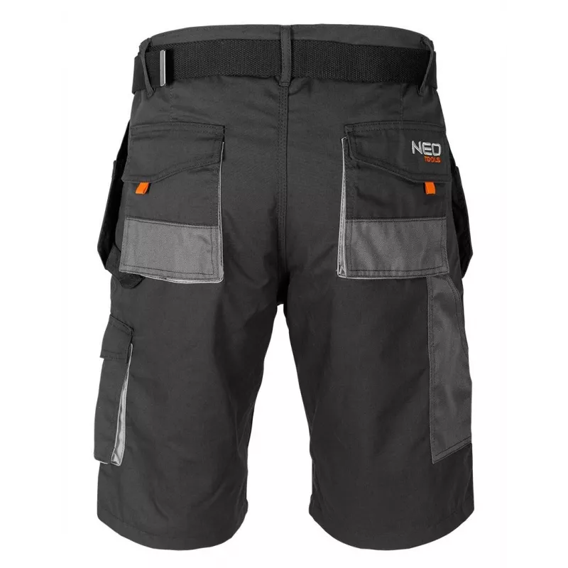 NEO Tools 81-270-XL Schutz-Arbeitshose, Grau/Schwarz, Größe XL, 9 Taschen, EN ISO 13688